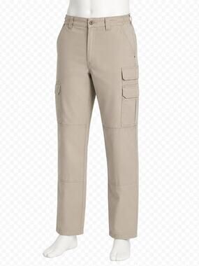 5.11 Tactical Men’s Cotton Canvas Cargo Pants Khaki Utility Workwear - Size 34